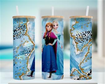 Elsa and Anna Marble